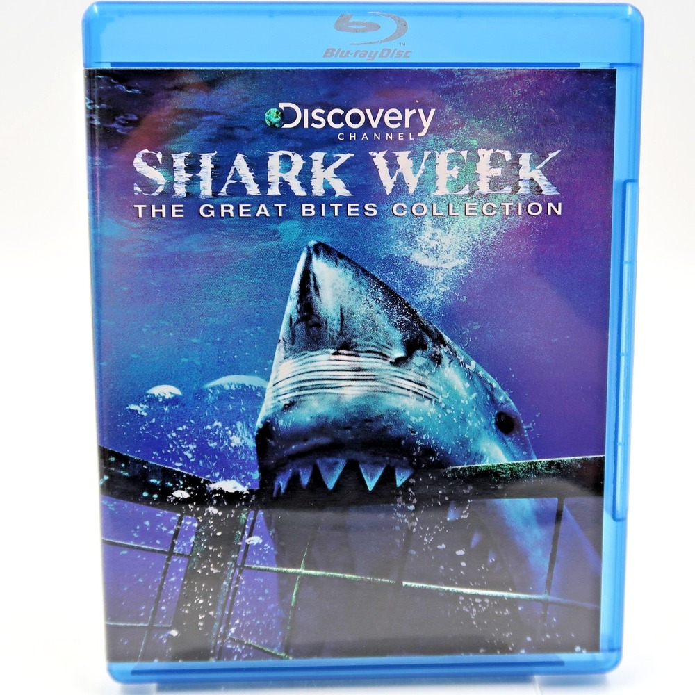 Shark Week The Great Bites Collection Blu-Ray Disc 2009 Discovery Channel NTSC